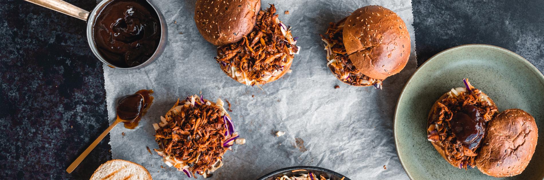 Pulled-Pilz-Sandwich