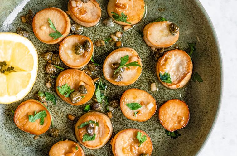 Vegane ‘Jakobsmuscheln’