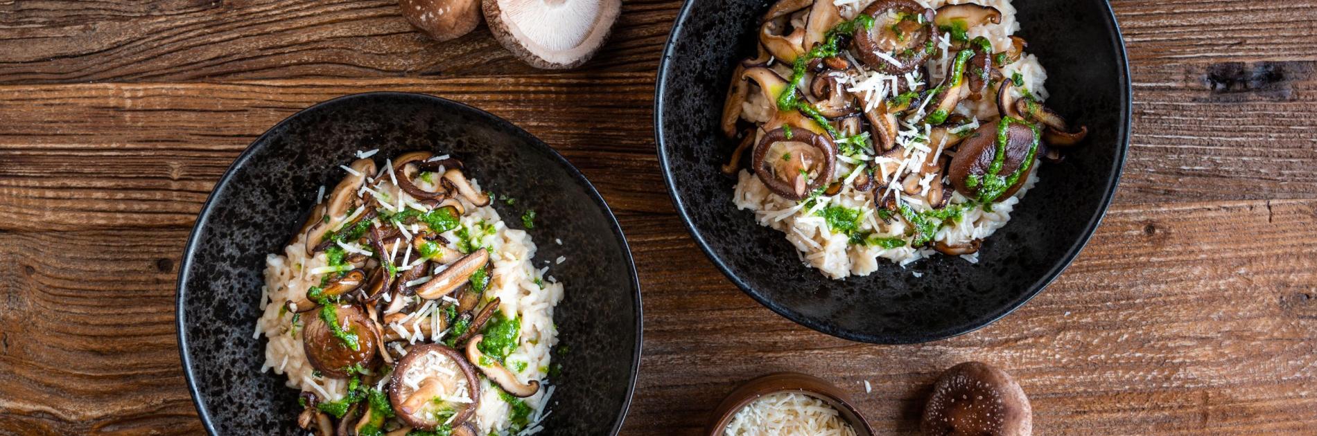 Risotto mit Shiitake