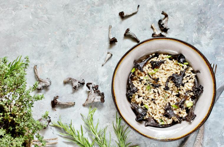 Risotto mit Shiitake